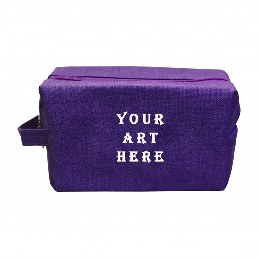 Purple Cosmetic Bag